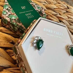 Green Birthstone Earrings